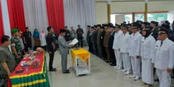 Lantik 131 Pejabat, H.Mursini Ingatkan Untuk Jaga Amanah