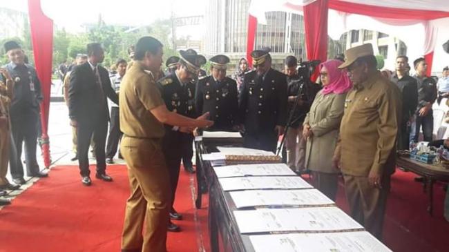 Wabup H.Halim Tandatangani Perjanjian Kerjasama Pembentukan Produk Hukum Daerah
