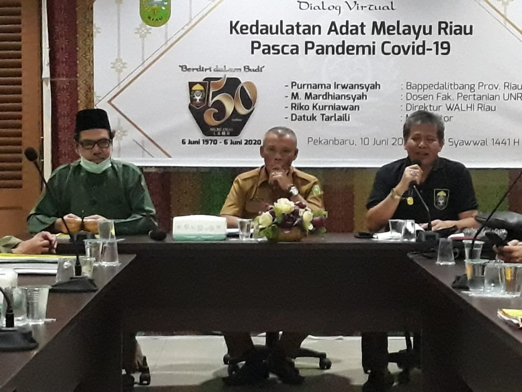 Pertemuan LAMR dan Disdik MULOK BMR Keperluan Bersama