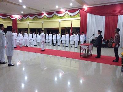 Paskibraka Kuansing Telah Dikukuhkan, Ini Pesan Bupati