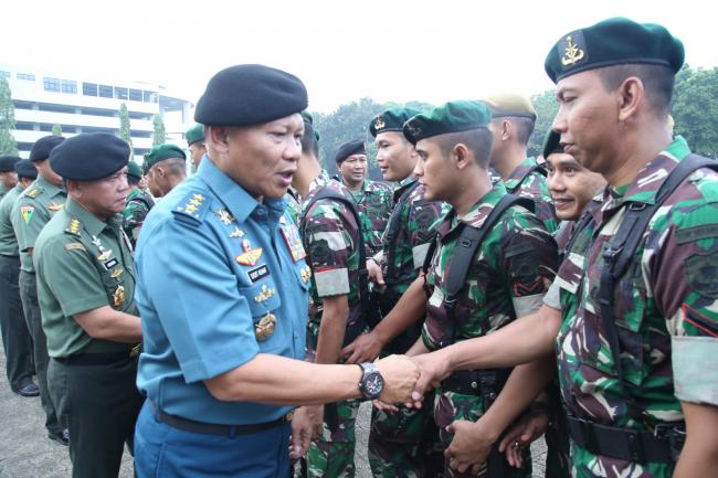   Panglima TNI : TNI Miliki Peran Penting Dalam Sukseskan Program Nasional