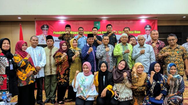 Pendidikan Wawasan Kebangsaan, Kesbangpol Inhil Utus 15 Peserta