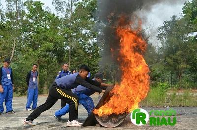Sigap dan Siaga Jadi Tujuan Terbentuknya Satgas Pramuka Peduli Kwarcab 04.02 Inhil