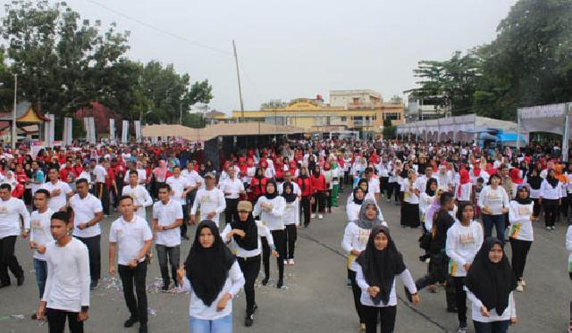 5.000 Pengunjung Hadiri Acara MRSF Yang Di Gelar Satlantas Polres Kuansing