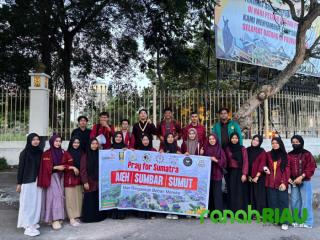 Duka dari Utara ke Barat: IMM Riau Bangkitkan Gerakan Kemanusiaan Lintas Batas