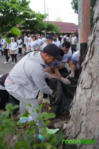 Libatkan 1.200 Peserta Pekanbaru Lestari Run sukses digelar
