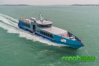 Telah Hadir Ferry Mv.CAS Melayani Penumpang Rute Muar ke Bengkalis