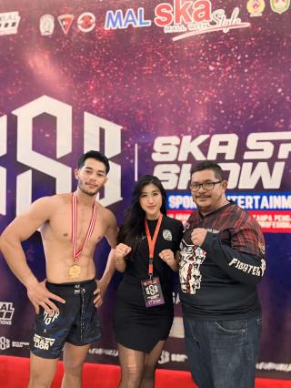 Event Beladiri Kickboxing di Mall SKA, Atlet Bengkalis Kembali Raih Juara