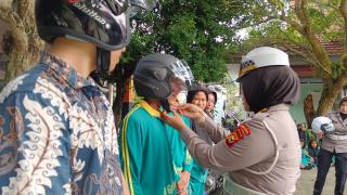 Edukasi Pelajar dan Bahaya Hoax, Dirlantas Polda Riau gelar Program Police go to School