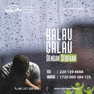 Halau Galau dengan Sedekah