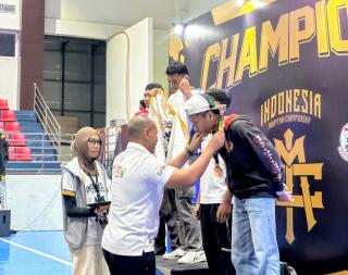 Lima Atlet Riau Raih Medali di Kejurnas Muaythai Championship Kota Bekasi