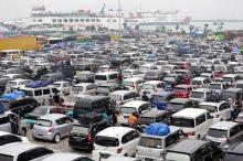Bakauheni - Merak di Padati Arus Balik Menuju Jakarta