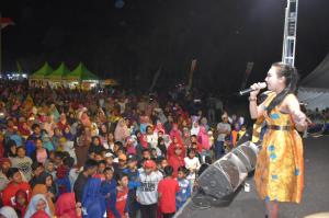  Semarakkan HUT RI, Satgas TMMD Tegal Datangkan Artis Bintang Pantura Indosiar