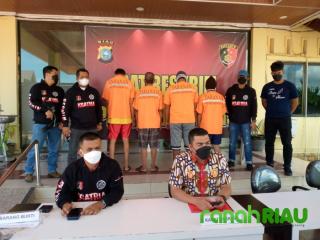 Polres Bengkalis Berhasil Ringkus Tindak Pidana Perjudian dari Bulan Januari Hingga Oktober 2021