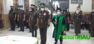 Kajari Bengkalis Pimpin Sertijab Kasi Datun