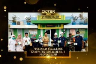 Puskesmas Kuala Enok Raih Juara 3 Lomba Inovasi Nasional