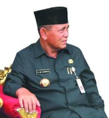 Bupati Pelalawan Berikan Speadboat Untuk Empat Desa