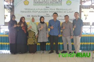 Prodi Ilmu Hukum Uniks, Gelar Kuliah Umum Bersama Ahli Hukum Laut