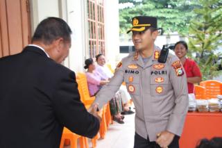 Hari Raya Paskah, Polres Bengkalis Berikan Pengamanan Bagi Umat Kristiani Saat Beribadah