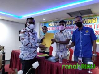 Rudianto Manurung, Terpilih Aklamasi Sebagai Ketua PSTI Riau