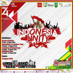 Indonesia Unity, Mal Pekanbaru sambut kemerdekaan