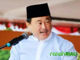 Halim Sampaikan Ucapan Selamat atas Pelantikan Dewan Kuansing