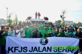 Gubri Hadiri langsung Agenda KAHMI Forever Jalan Sehat, Sampaikan Refleksi Nilai nilai Kebangsaan