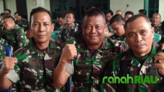 Lettu Inf Indra Yono Bersama Tien Siswaty Hadiri Acara Halal Bihalal Kodim 0302 Inhu