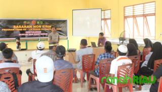 TMMD 116 Kodim Inhil Gelar Penyuluhan Bahaya Narkoba Kepada Masyarakat dan Pelajar