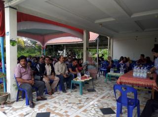 Fransiska Sinambela Anggota DPRD Kab Bengkalis Reses Dirangau Duri