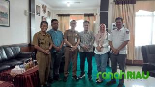 KPU Kuansing Lakukan Koordinasi dengan PJ. Sekda dan Kadiskes Kuansing Menjelang Pendaftaran ADHOC