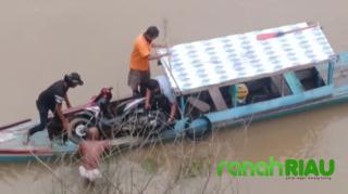 Satu Unit Sepeda Motor Ditemukan di Sungai, Diduga Milik Korban Kasus Pembunuhan di Kuansing
