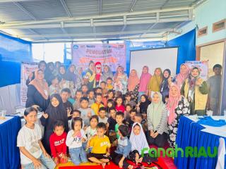 TBM Azzamy Library hidupkan Dunia Anak lewat Dongeng: Suara Tawa, Imajinasi, dan Nilai Moral