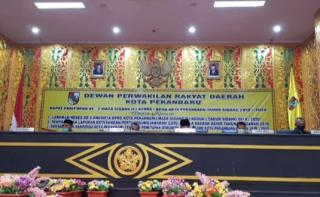 Ikuti Protokol Kesehatan, DPRD Kota Pekanbaru Gelar Paripurna, Ini Pembahasannya