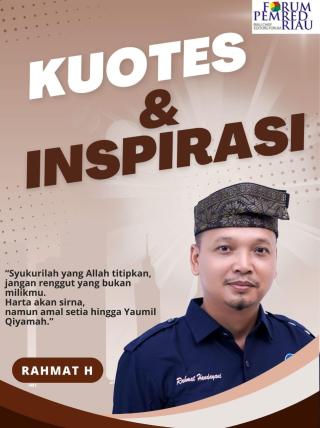 Perkuat Solidaritas Kemanusiaan, FPR Prihatin Bencana Alam 