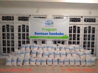 150 Paket Bahan Pokok Ini Akan Disalurkan Ke Sungai Beringin Inhil