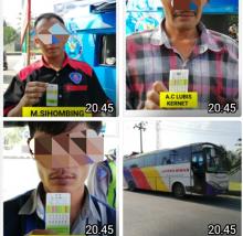 Usai Tes Urine, Dua Supir Satu Kernet Positif Gunakan Narkoba