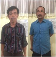 Dua pelaku Perjudian KIM Diciduk Polsek Siak Hulu