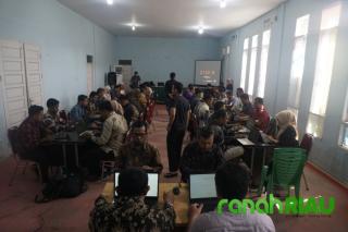 Rekrutmen Badan Adhoc Pilkada 2024, Puluhan Panwascam se Pekanbaru jalani Evaluasi