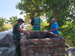 PRASASTI TMMD KODIM 0716 / DEMAK SIAP DIBANGGUN DI DESA KALI KONDANG