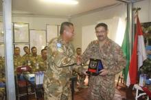 Jenderal Pakistan Kunjungi Markas Indobatt-03 di Sudan