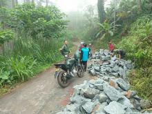 Babinsa Sumurup, Arahkan Material Dibongkar Di Titik Luas