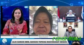 Salurkan Bansos, Pemerintah topang daya beli masyarakat