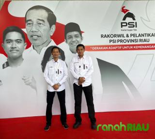 Resmi Gabung di PSI, Fuja Ibrahim Bertekad Besarkan Partai di Kuansing