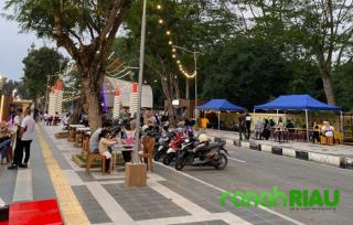 Mantaapp... Taman Labuai City Walk Gratis biaya Parkir Dua Bulan Penuh