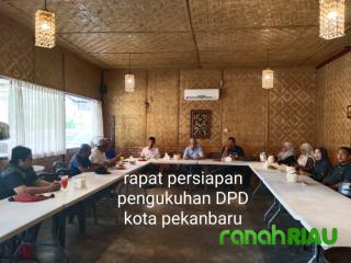 Gelar Pertemuan dengan Pusat, DPD Lemtari Pekanbaru matangkan konsep Pengukuhan