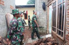 Dansatgas TMMD Tinjau Renovasi Rutilahu Di Kampung Cakung