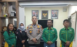 Sampaikan Beberapa Hal, LSM KPH-PL Audensi Bersama Kapolres Bengkalis