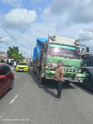 Soebrantas Panam macet akibat Truk Besar Kandas, Ketua PPRI: Kadis Melempem Wajib dievaluasi 