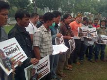 Datangi Kantor Walikota, IPPSP Tuntut Perhatian Untuk Korban Asap